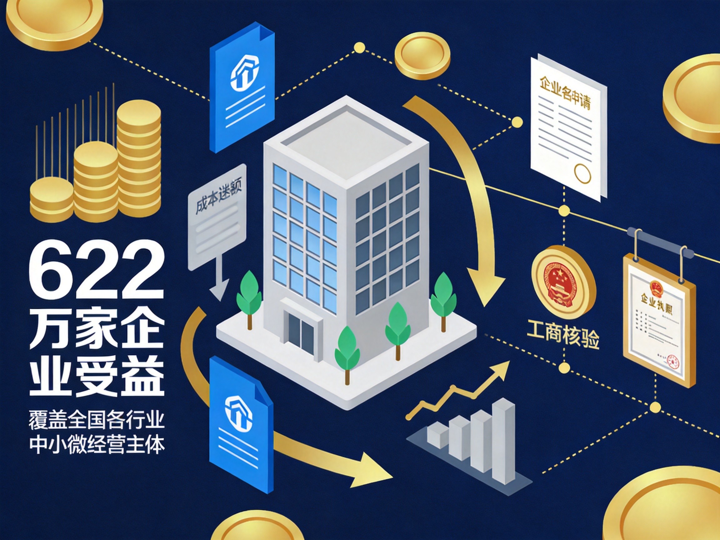 中小微企业贷款贴息惠及622万家企业